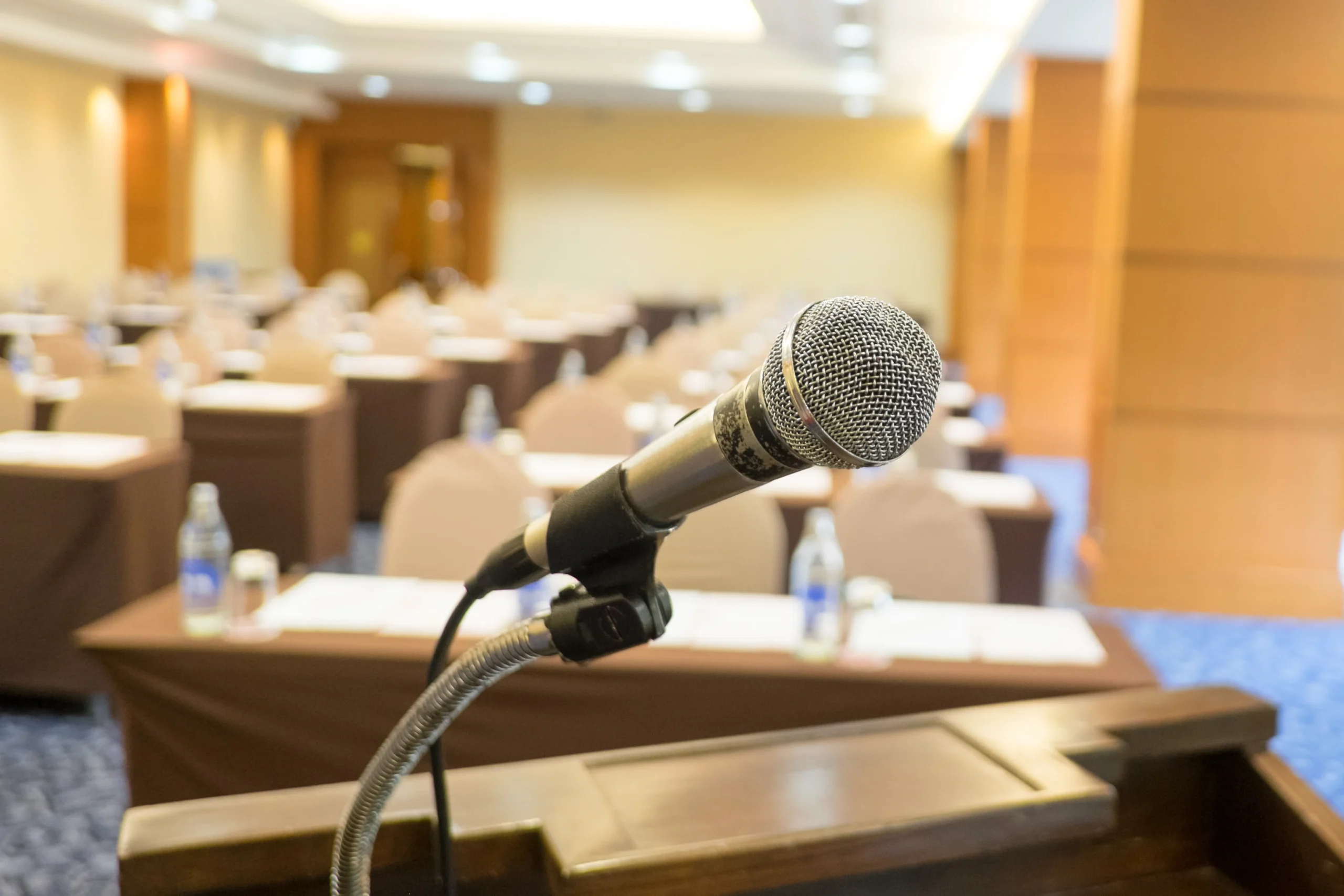 microphone for presentation skill